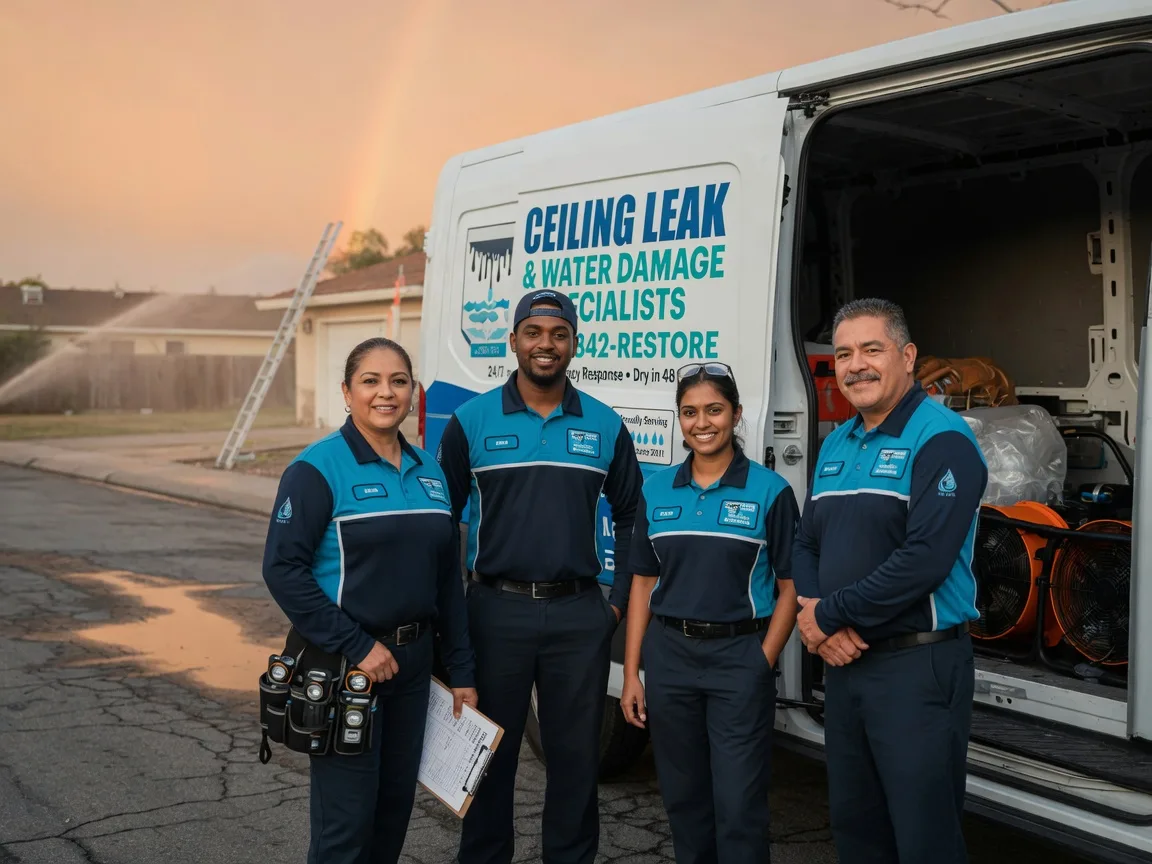 Ceiling Leak Cleanup company in Perkins, OK